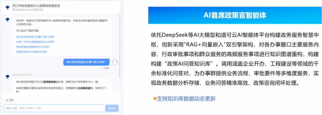 智能体+政务数字人一体机打造智慧新标杆开元棋牌道可云政务AI元宇宙平台：AI(图2)