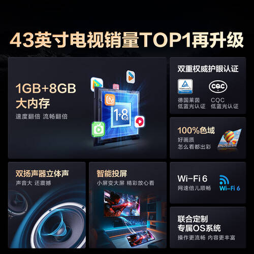 多款高性价比智能电视推荐满足不同需求！开元棋牌2026年智能电视选购指南：(图3)